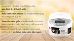 Nồi cơm điện tử Toshiba 1 lít RC-10DH2PV(W)